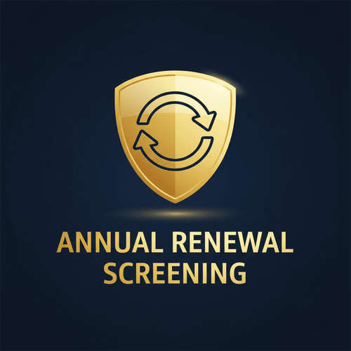 Annual Membership Renewal Screening - Membership Integrity